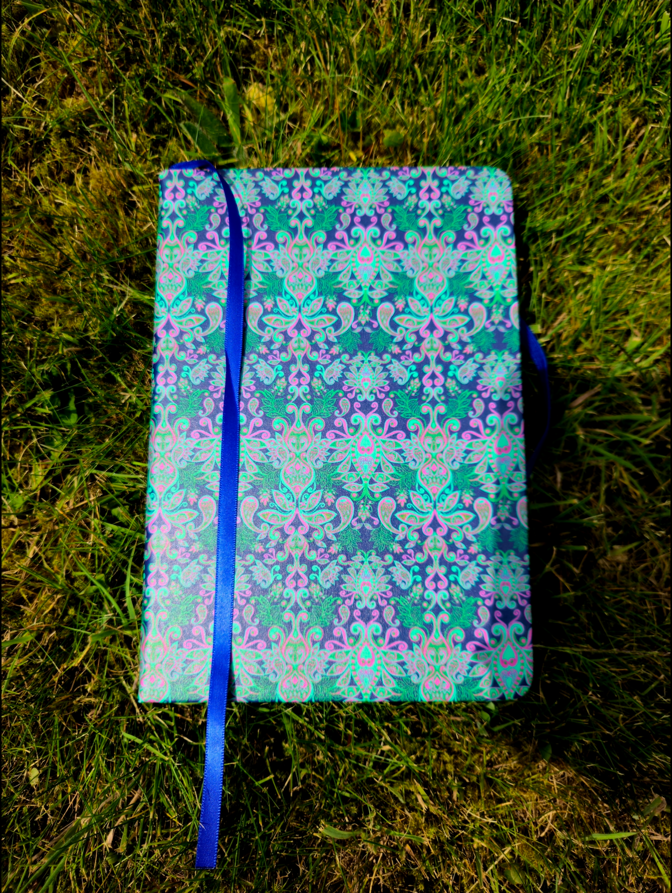 Trippy Paisley Printed Notebook
