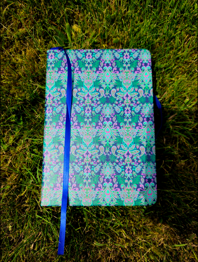 Trippy Paisley Printed Notebook
