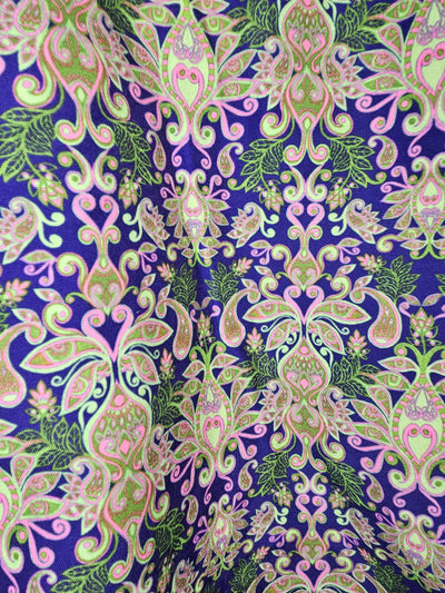 Trippy Paisley Reversible Canvas Bags