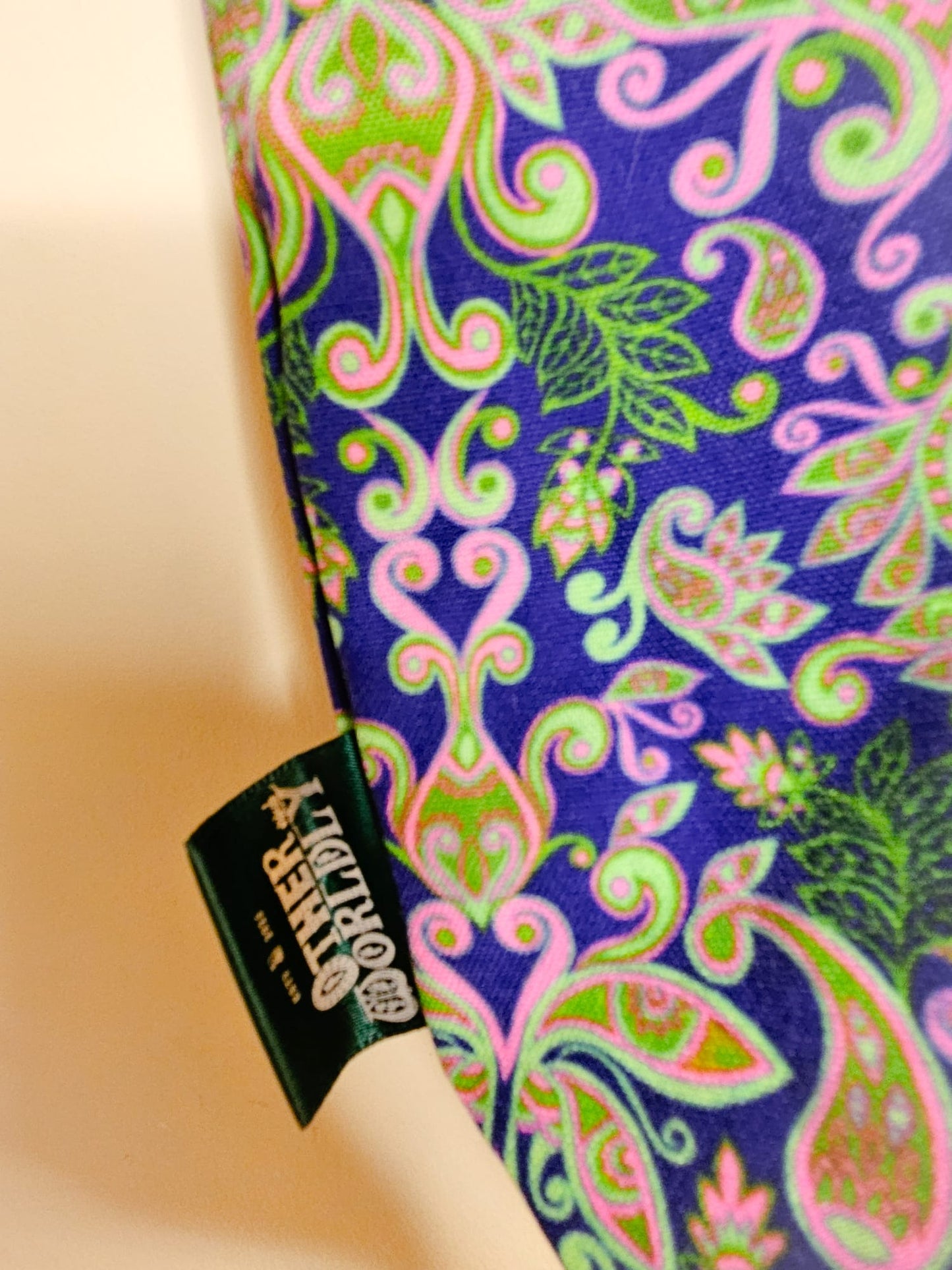 Trippy Paisley Reversible Canvas Bags