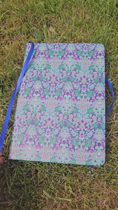 Trippy Paisley Printed Notebook